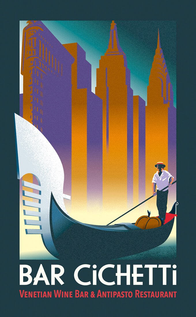 Bar Cichetti Restaurant Poster