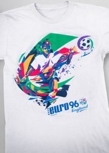 JL Design Group Tee Shirt Design Euro 1996 Soccer