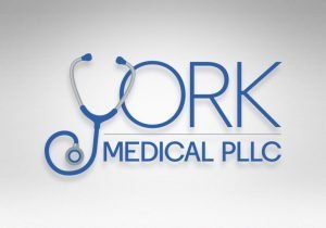 York Medical logo design