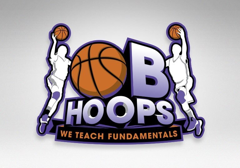 JL Design Group OB Hoops Logo Design