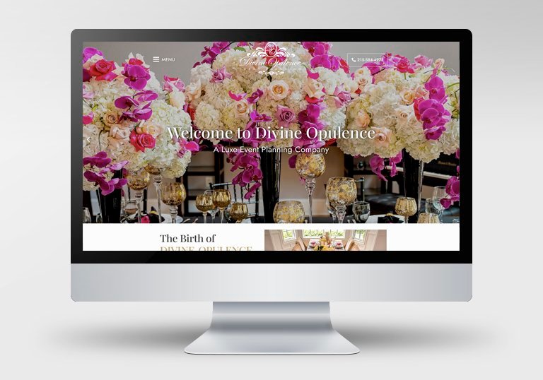 JL Design Group Divine Opulence Website design